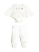 Velour and Tulle Bodysuit Leggings Set (0-24M)