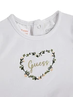 Eco Floral Tee, Shorts and Bucket Hat Set (0-12M)