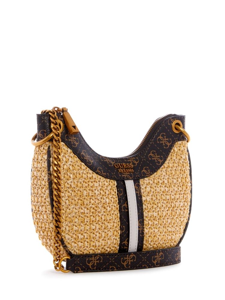 Kasinta Raffia Mini Hobo Bag