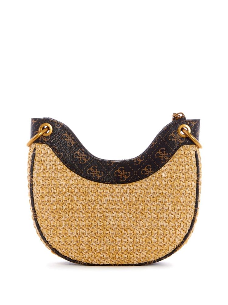 Kasinta Raffia Mini Hobo Bag