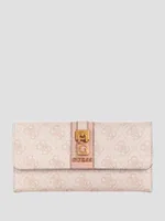 Ginevra Logo Clutch Wallet