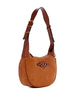 Malva Suede Hobo Bag