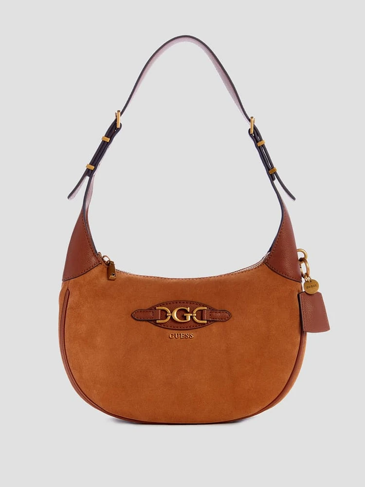 Malva Suede Hobo Bag