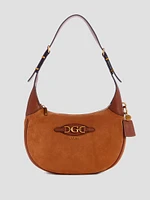 Malva Suede Hobo Bag