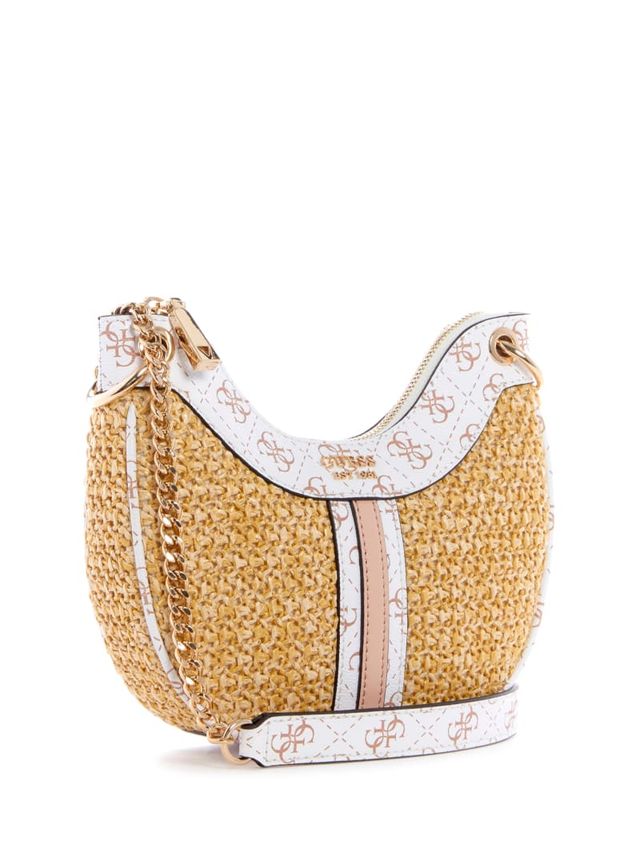  Kasinta Raffia Mini Hobo Bag : GUESS: Clothing, Shoes & Jewelry