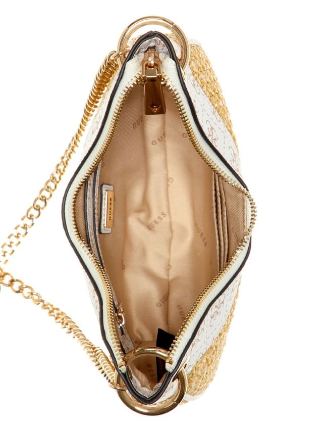  Kasinta Raffia Mini Hobo Bag : GUESS: Clothing, Shoes & Jewelry