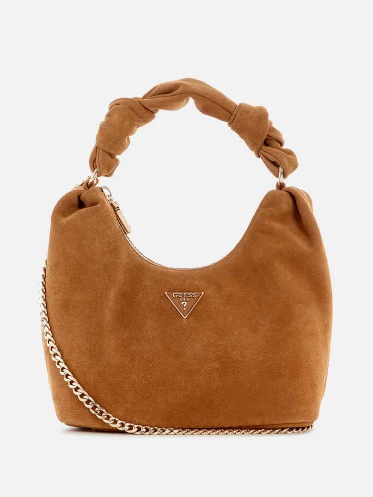 Isotta Leather Hobo Bag