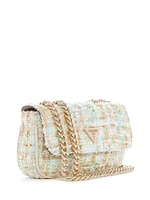 Spark Quilted Tweed Micro Mini Bag