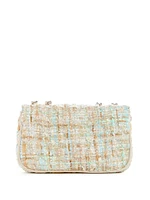 Spark Quilted Tweed Micro Mini Bag