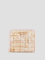 Adam Quilted Tweed Small Zip-Around Wallet