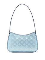 Arnela Debossed Logo Shoulder Bag