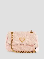 Giully Tweed Mini Convertible Crossbody