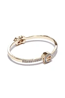 Caged Crystal Bangle