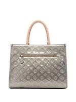 Arnela Debossed Logo Girlfriend Tote