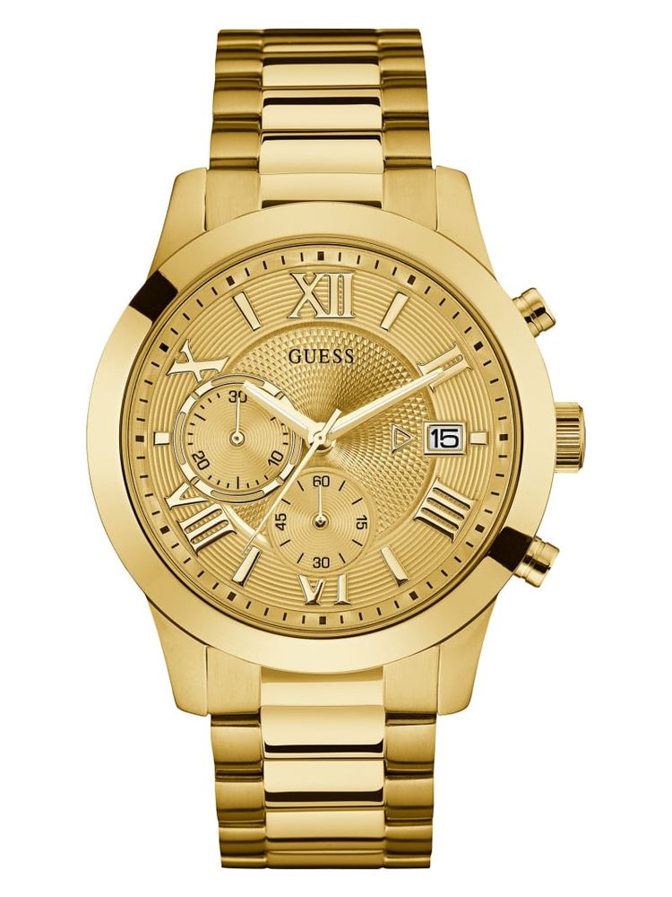 Gold-Tone Classic Dress Watch