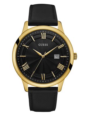 Black and Gold-Tone Oversized Watch