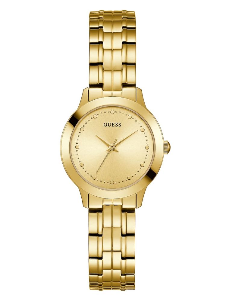 Gold-Tone Slim Classic Watch