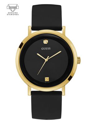Black and Gold-Tone Analog Watch