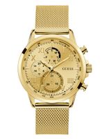 Gold-Tone Mesh Multifunctional Watch