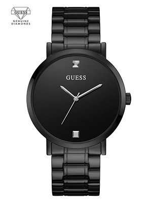 Black Diamond Analog Watch