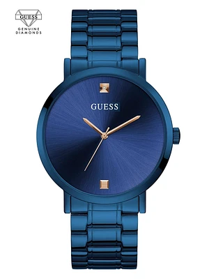 Blue Diamond Analog Watch