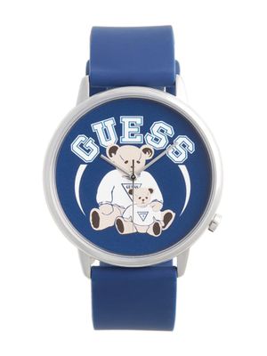 GUESS Originals Blue Bear Analog Watch