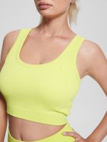 Seamless Ribbed Active Bra