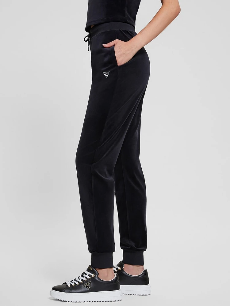 Eco Couture Velvet Joggers