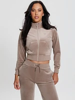 Eco Couture Full-Zip Sweatshirt