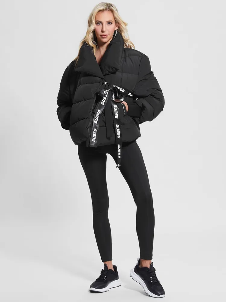 Claudia Tie Puffer Jacket