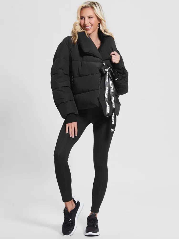 Claudia Tie Puffer Jacket