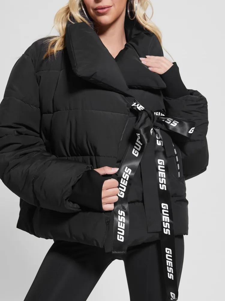 Claudia Tie Puffer Jacket