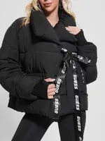 Claudia Tie Puffer Jacket