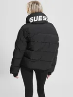 Claudia Tie Puffer Jacket