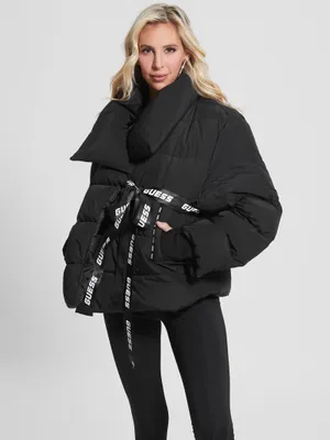 Claudia Tie Puffer Jacket