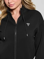 Eco Cecilia Scuba Zip-Up Sweatshirt