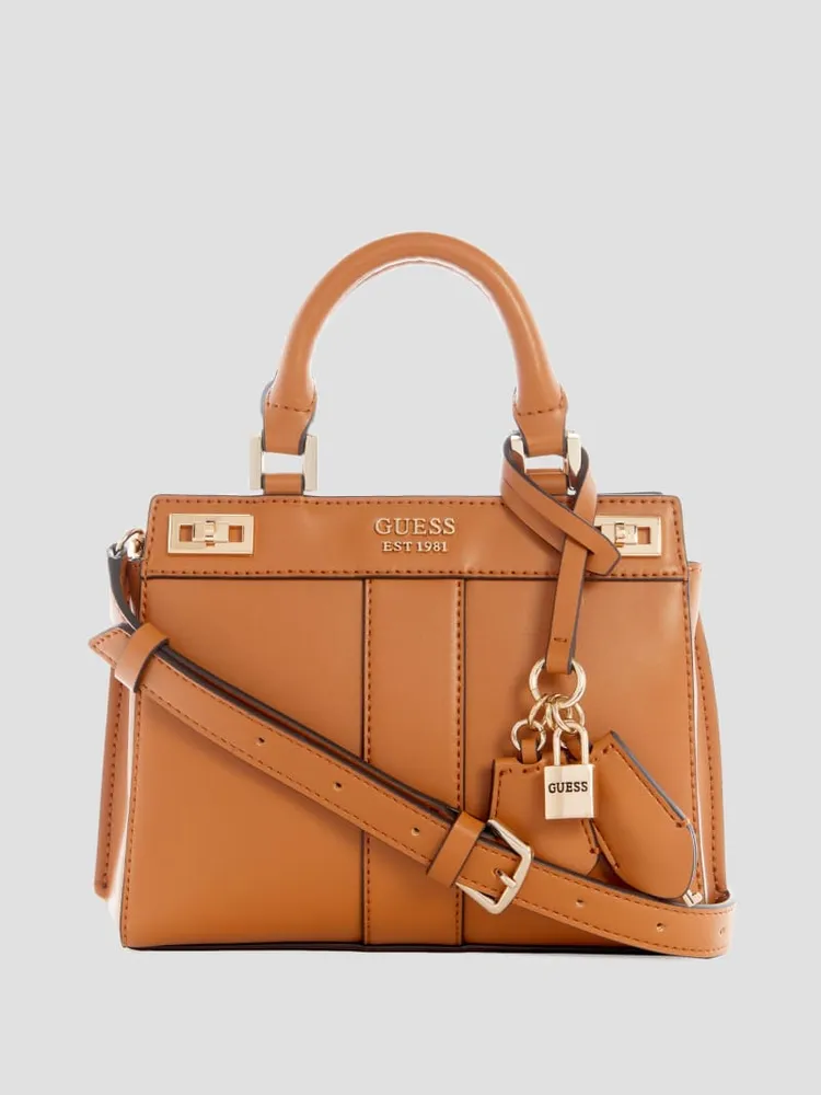 GUESS Katey Perforated Mini Satchel