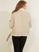 Gretel Logo Faux-Leather Jacket