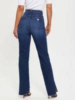 Eco Split Hem Relaxed Straight Jeans