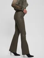 Pop '70s Snakeskin Flared Pants