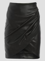 Marianne Faux-Leather Skirt