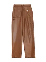 GUESS Originals Faux-Leather Carpenter Pants