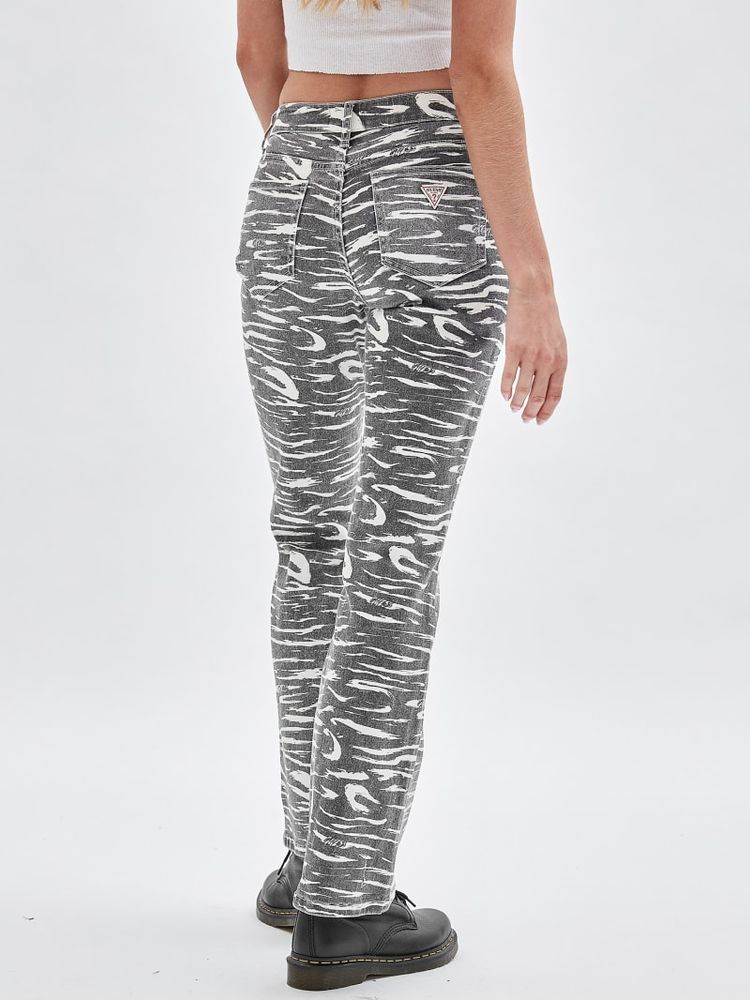 GUESS Originals Zebra Printed Bootcut Pants