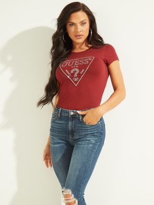 Rhinestone Logo Tee