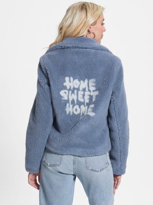 Daria Faux-Sherpa Moto Jacket