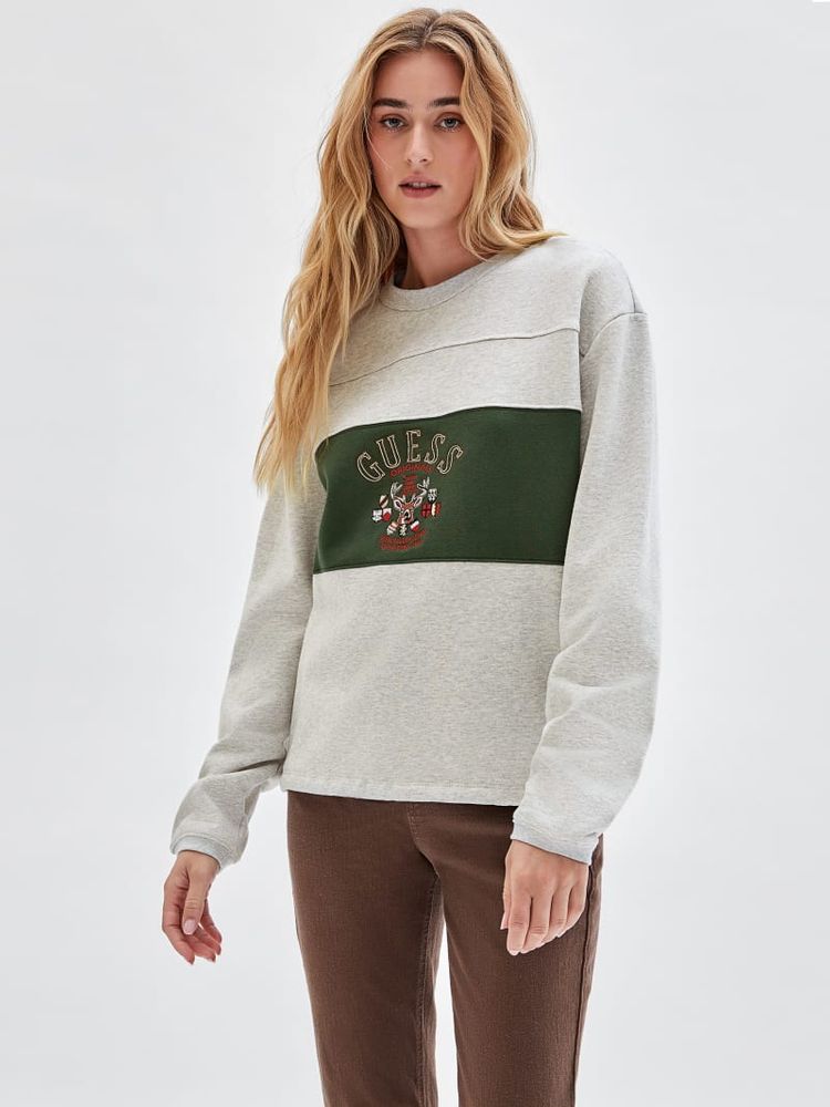 GUESS Originals Deer Crewneck Sweater