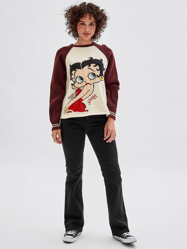 GUESS Originals x Betty Boop Faux-Fur Jacket