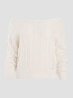 Teresa Mixed Cable-Knit Sweater