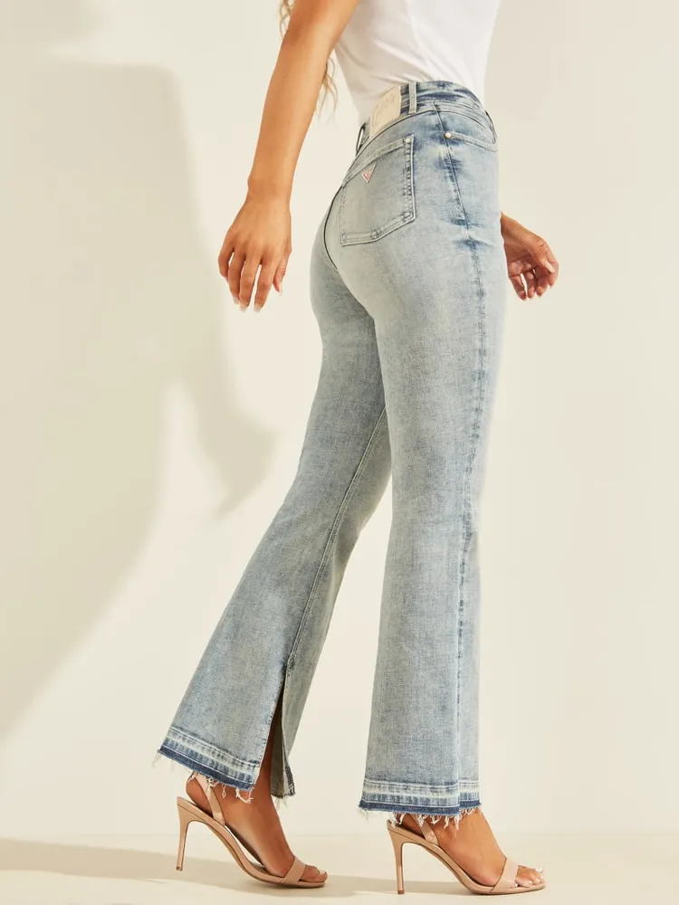 Eco Pop '70s Split Hem Jeans