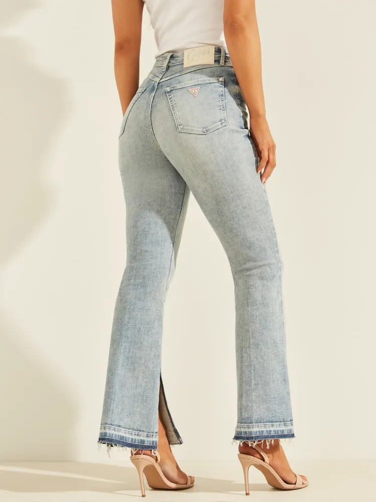 Eco Pop '70s Split Hem Jeans